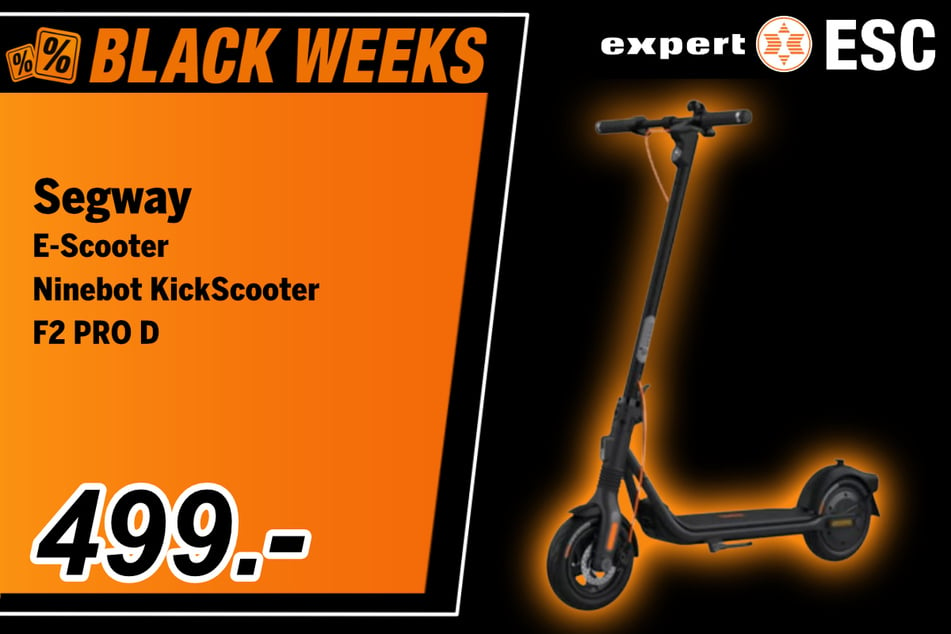 Der Segway E-Scooter
für 499 Euro.