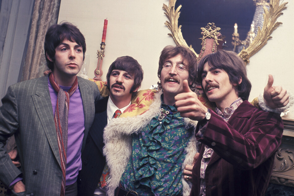 Paul McCartney, Ringo Starr, John Lennon und George Harrison (v.l.n.r.n., Aufnahme von 1967) kommen ins Kino.