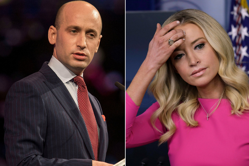 Former White House adviser Stephen Miller (l.) and former White House press secretary Kayleigh McEnany will have to testify in front of the January 6 commission.