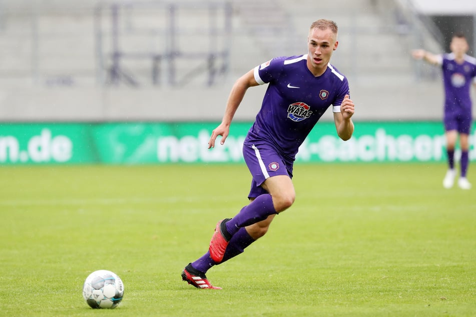 FCE-Stürmer Florian Krüger träumt von der 1. Liga, macht sich aber selbst keinen Druck.