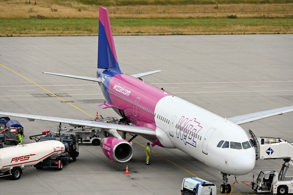 Los aviones de color rosa-lila siguen siendo tema de conversación en Leipzig. (Imagen de archivo)