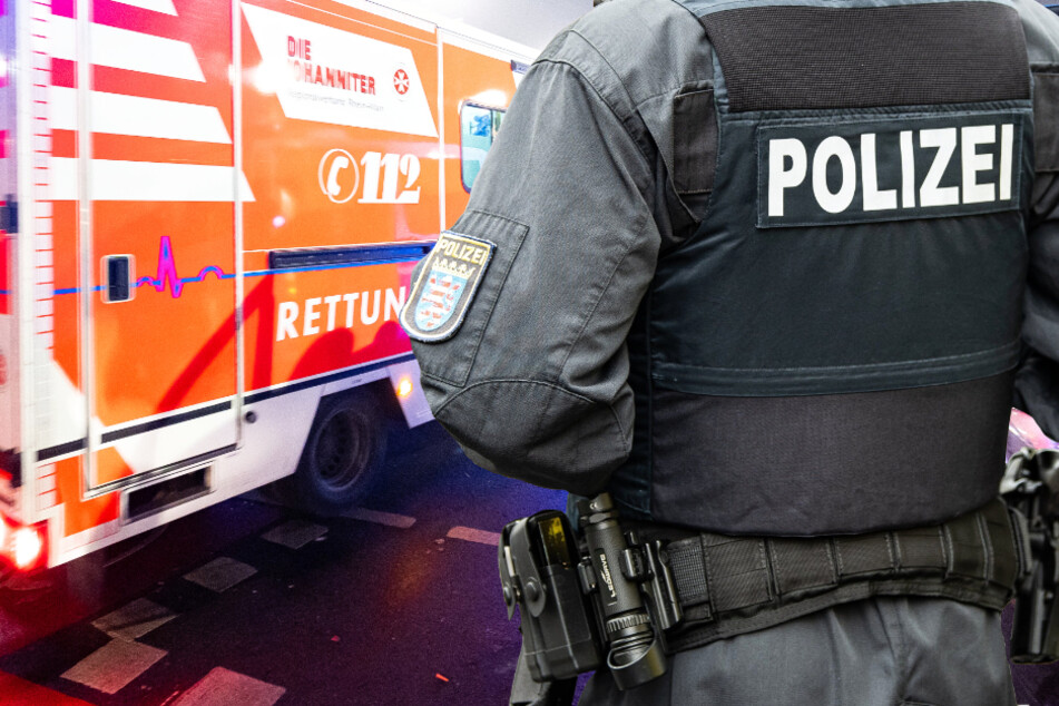 Der herbeigerufene Rettungsdienst versorgte den verletzten 57-Jährigen (Symbolbild).