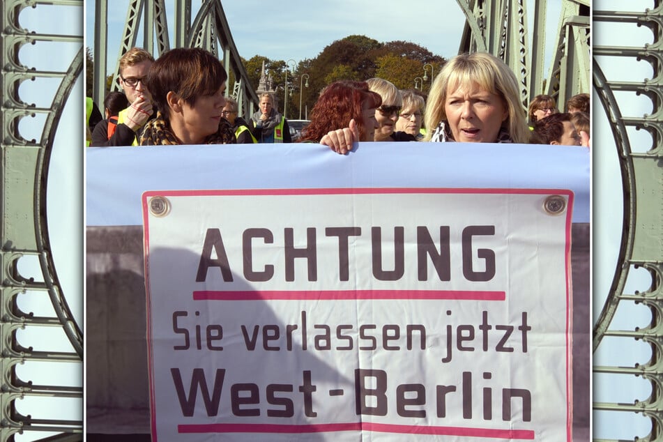 Egal, ob früher oder heute: Noch immer müssen Menschen für das Ende der unterschiedlichen Entlohnung in Ost- und Westdeutschland auf die Straße gehen. (Archivbild)