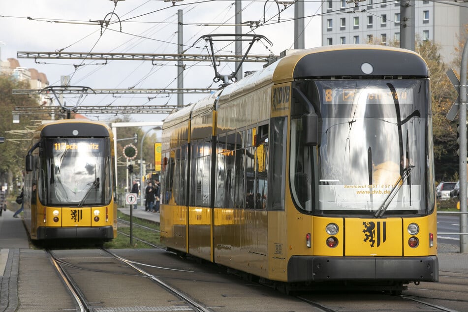 Auch die Linie 8 ist von den Einschränkungen betroffen und wird umgeleitet. (Archivfoto)