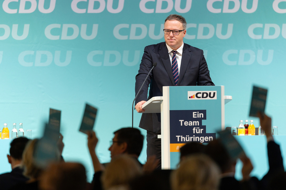 Mario Voigt (47, CDU) möchte der nächste Ministerpräsident in Thüringen werden.