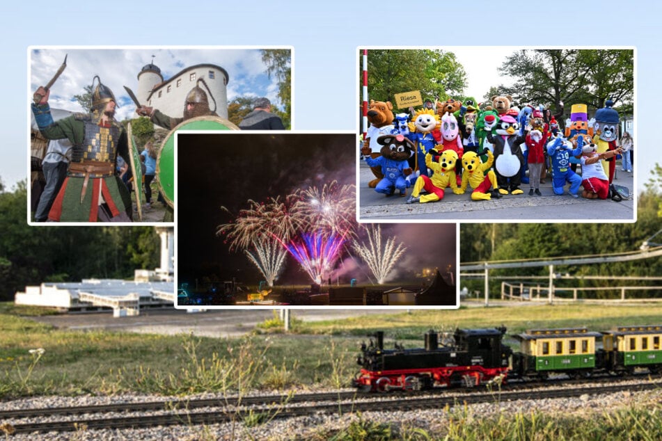 Wikinger, Pyro Games und Maskottchen: Das und vieles mehr gibt es am Samstag in Chemnitz und Umgebung zu erleben
