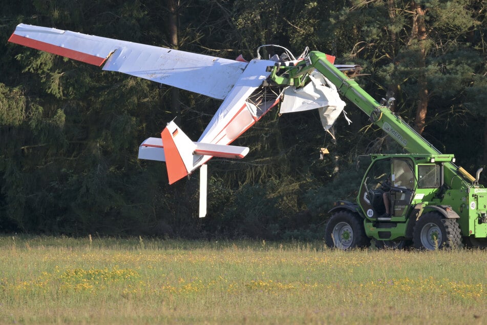 Kleinflugzeug stürzt in Brandenburg ab: Zwei Tote