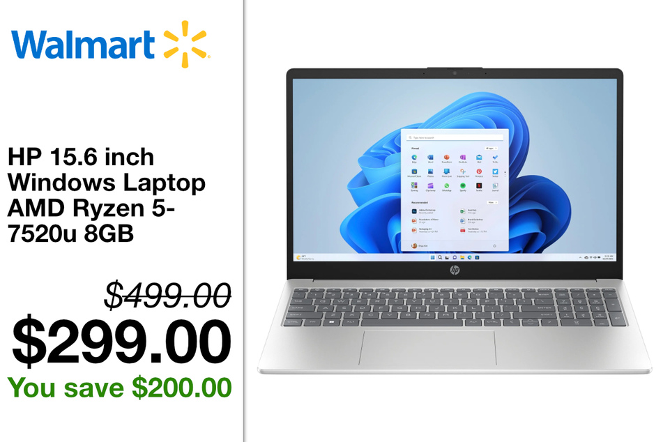 HP 15.6 inch Windows Laptop