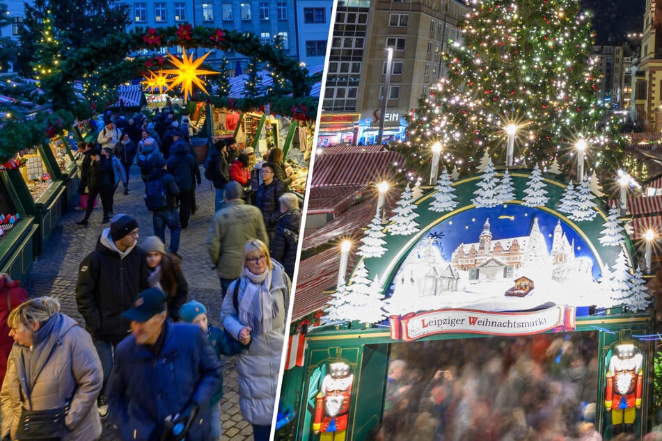 Hoch die Tassen! So groß war der Andrang zur Eröffnung des Leipziger Weihnachtsmarktes