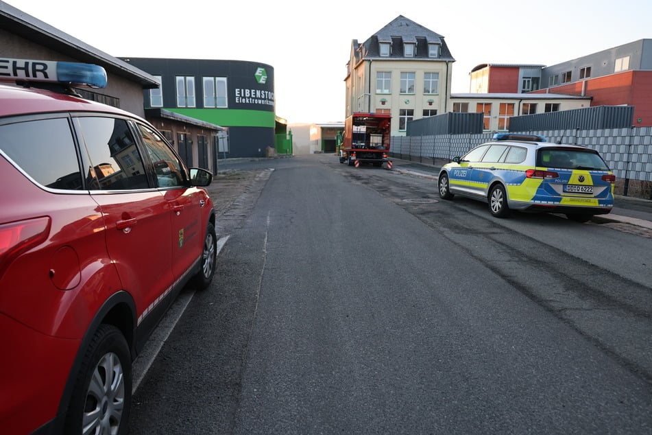 In Eibenstock musste die Feuerwehr am frühen Morgen in die Auersbergstraße ausrücken.
