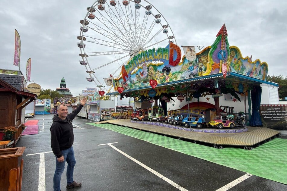 Marco Walz (46) gehört zur großen Zwickauer Schausteller-Dynastie Walz.