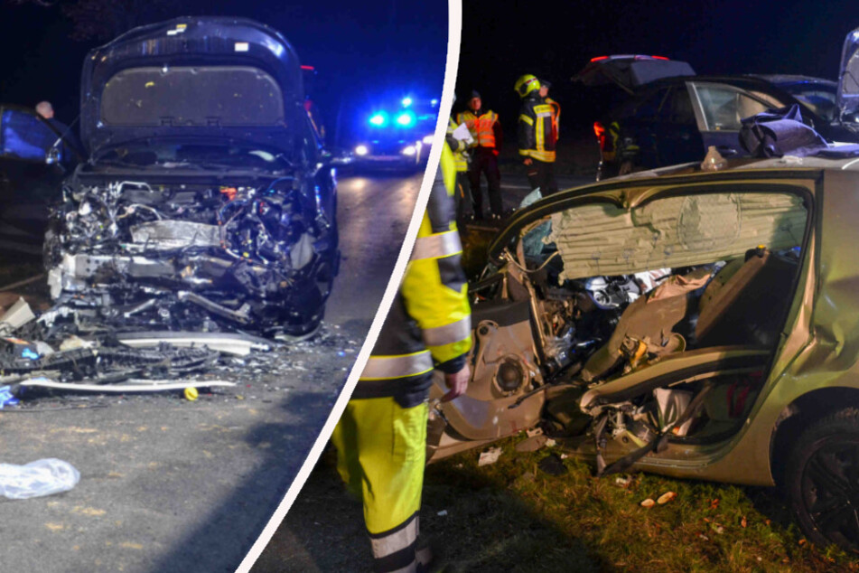 Schwerer Unfall am Ortsausgang: Frontal-Crash sorgt für Großaufgebot auf der S95!