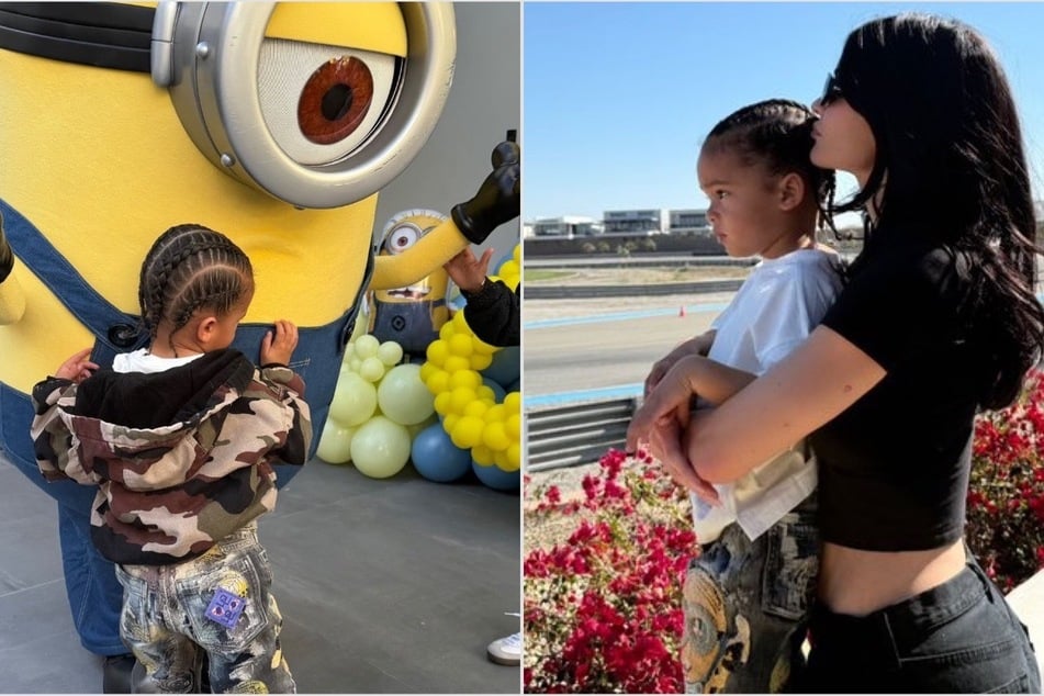 Kylie Jenner goes all out with Minion-themed birthday bash for son Aire