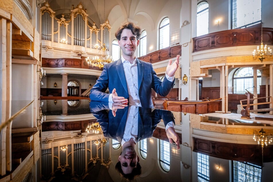 Kantor Pascal Kaufmann (33) freut sich auf die 360-Grad-Orgel.
