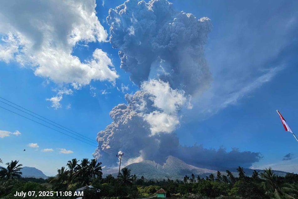 Durch den Vulkanausbruch wurden mehrere Flüge von Australien nach Bali gestrichen.