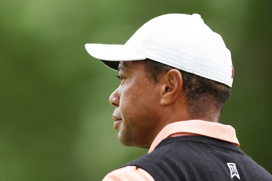 15-time major champion Tiger Woods.