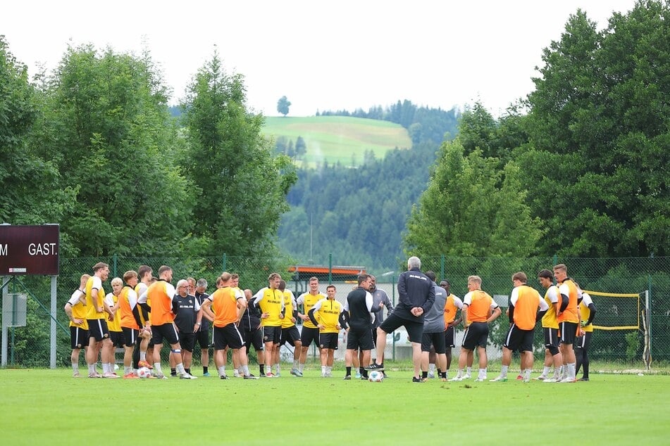 Im Trainingslager in Windischgarsten wird die SGD auf den Grazer AK treffen.