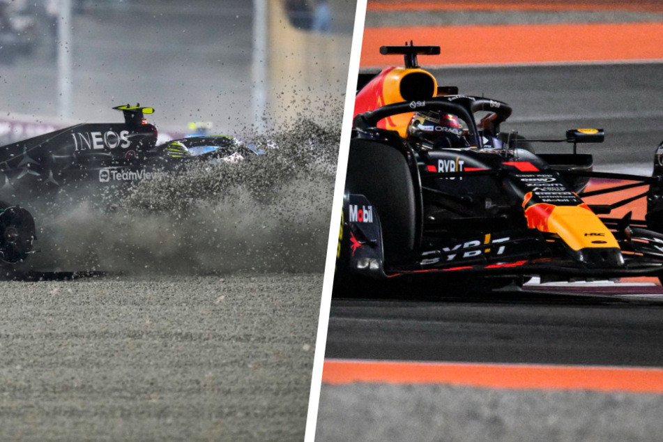 Nach Mercedes-Crash in der ersten Kurve: Weltmeister Verstappen fährt zum nächsten Sieg!