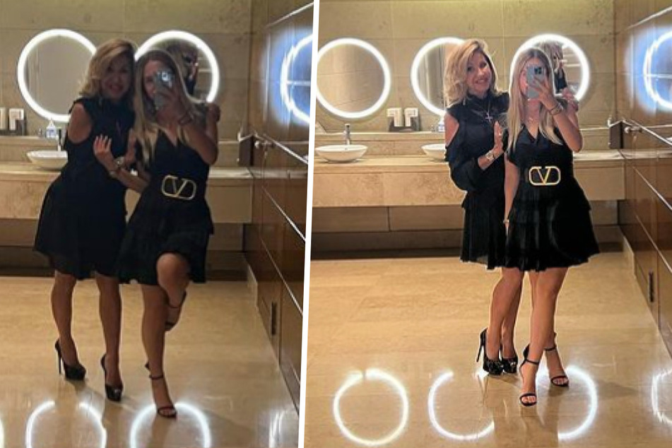 Seltener Schnappschuss: In einem neuen Instagram-Beitrag der 20-Jährigen posieren Mama und Tochter gemeinsam vor der Kamera.