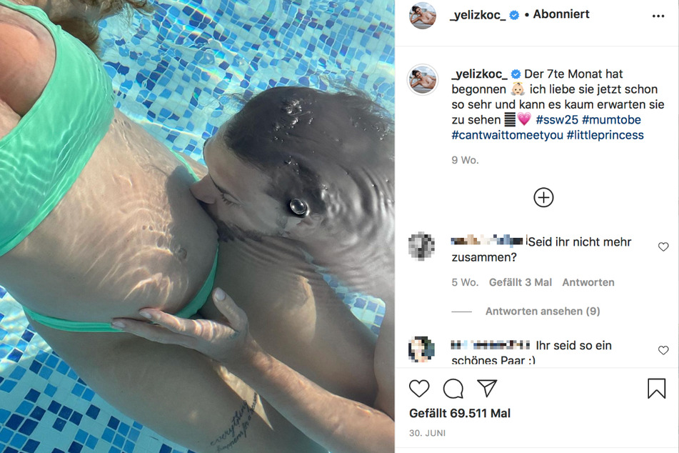 Yeliz hat fast alle gemeinsamen Fotos mit Jimi Blue auf Instagram gelöscht.