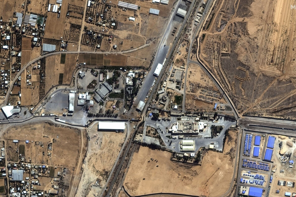 Der Grenzübergang Rafah zwischen dem Gazastreifen und Ägypten.