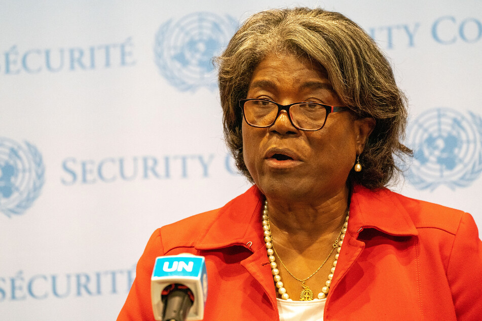 US Ambassador to the UN Linda Thomas-Greenfield announced an additional $756 million in aid to Syria at the UN Security Council on Wednesday.