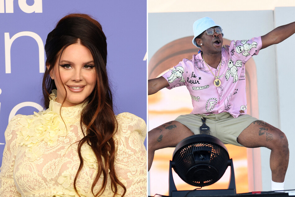 Lana Del Rey (l) and Tyler, the Creator (r) have performed at Coachella before.