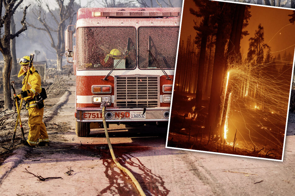 Waldbrände wüten in Kalifornien: Stadt niedergebrannt, tausende Anwohner vertrieben