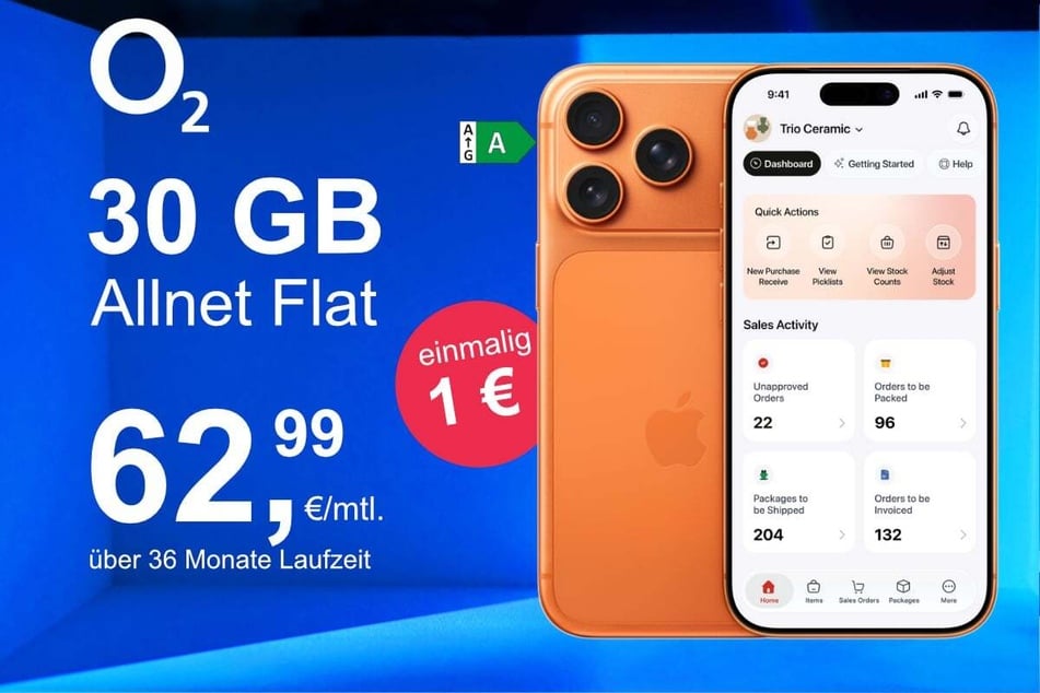 Das neue iPhone 17 Pro Max inkl. 30 GB Datenvolumen für nur 1 Euro exklusiv bei o2.