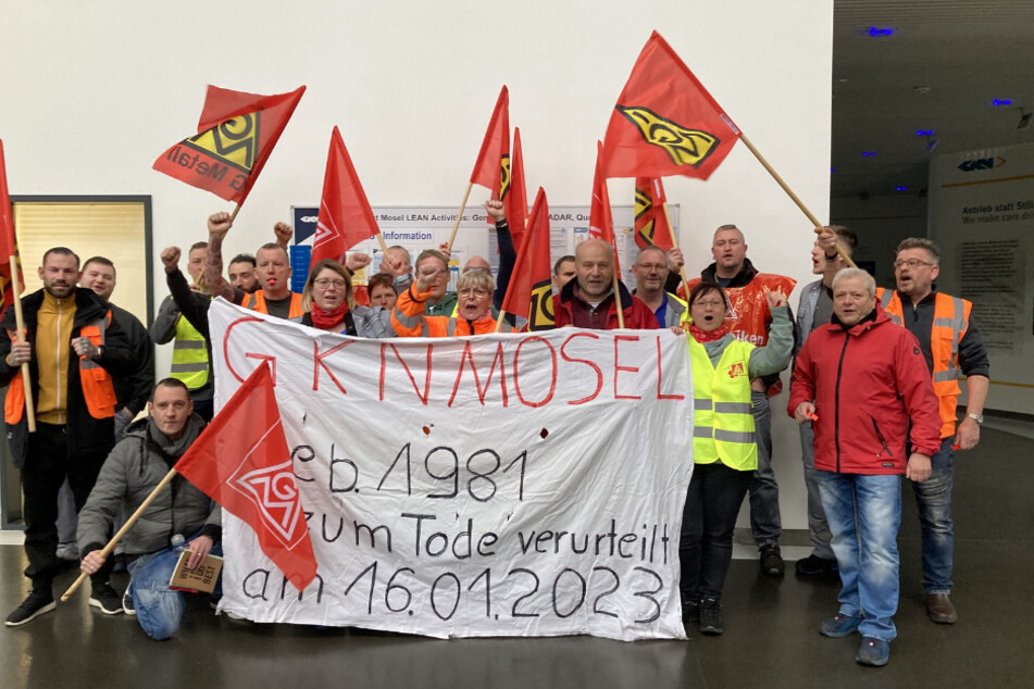 800 GKN-Beschäftige kämpfen in Zwickau weiter um ihre Jobs