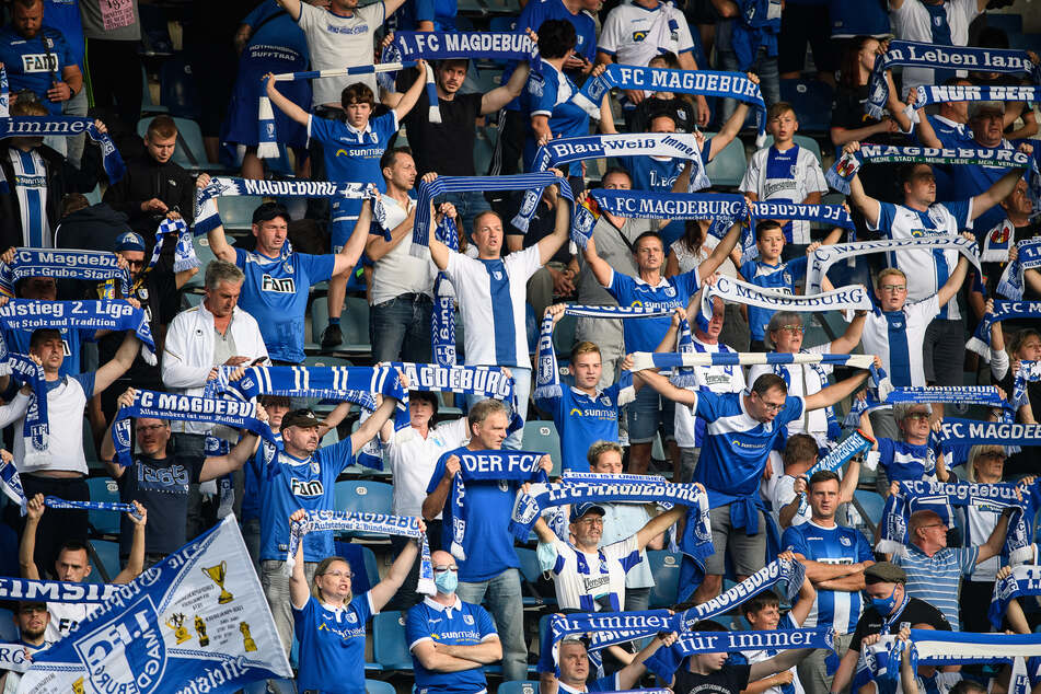 In der Magdeburger MDCC-Arena waren nach langer Zeit endlich wieder Zuschauer erlaubt.