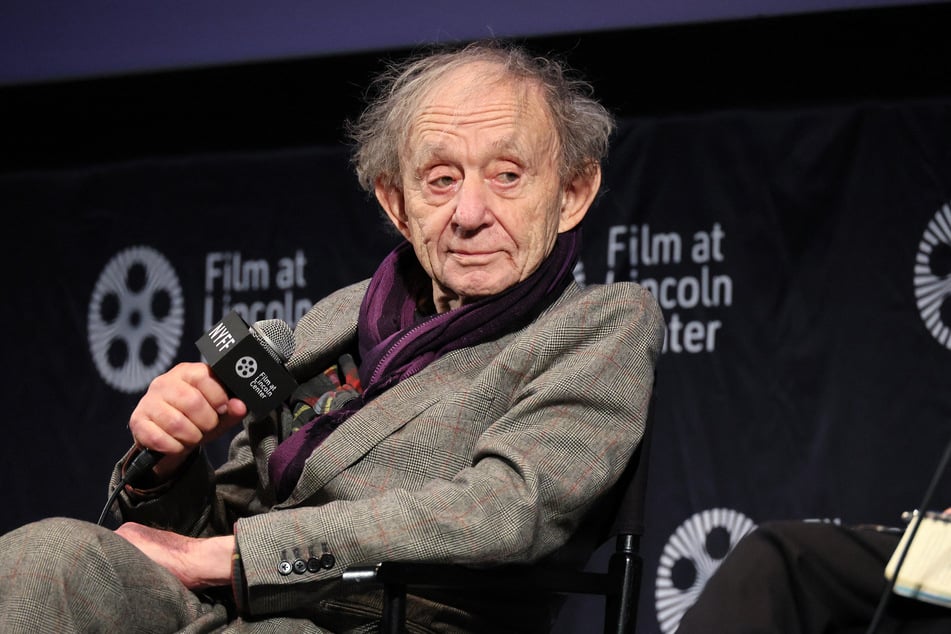 Frederick Wiseman speaks onstage during the 60th New York Film Festival at The Film Society of Lincoln Center, Walter Reade Theater on October 3, 2022.