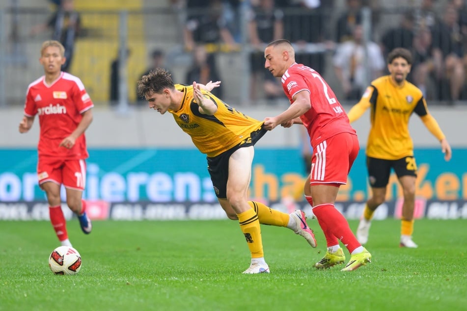 In Durchgang zwei konnten Marin Ljubicic (r.) &amp; Co. Dynamo nicht mehr stoppen.