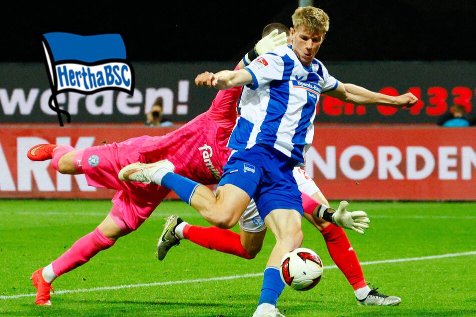 Hertha hat ein Sturmproblem: "Bin enttäuscht von mir selber"
