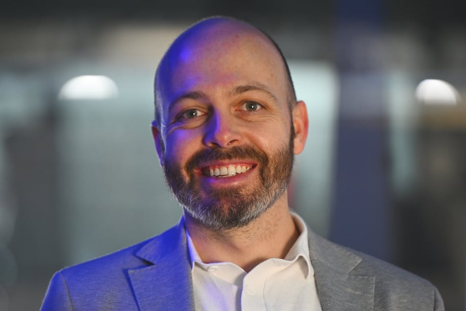 Freut sich über ein erfolgreiches Geschäftsjahr: Eislöwen-Boss Maik Walsdorf (38).