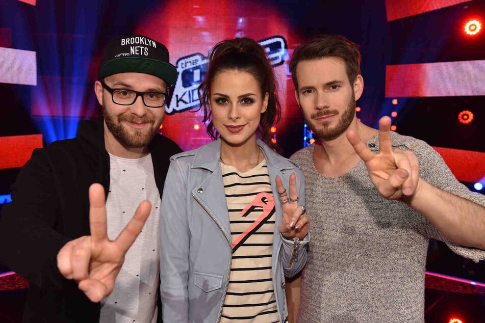 Mark Forster (42, l.) und Lena Meyer-Landrut (34) lernten sich bereits 2015 bei "The Voice Kids" kennen.