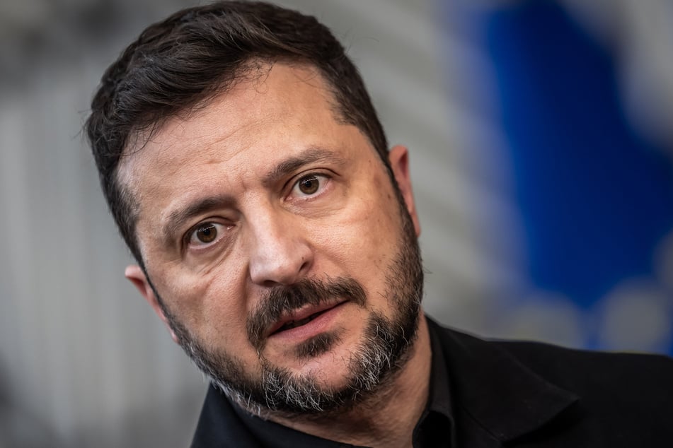 Der ukrainische Präsident Wolodymyr Selenskyj (48) hofft auf das eigene Luftabwehrsystem der Ukraine.
