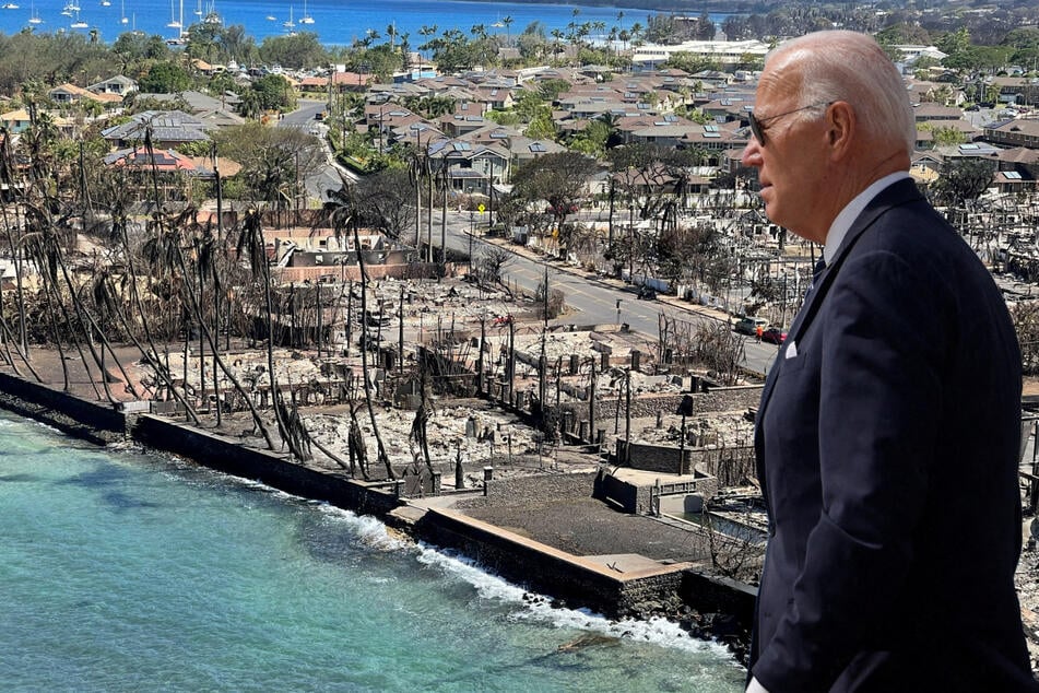 Biden heads to Hawaii to view damage and meet survivors of Maui wildfires