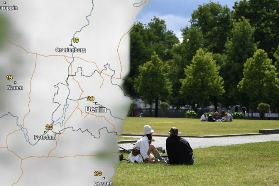 In Berlin und Brandenburg steigen die Temperaturen wieder. (Bildmontage)