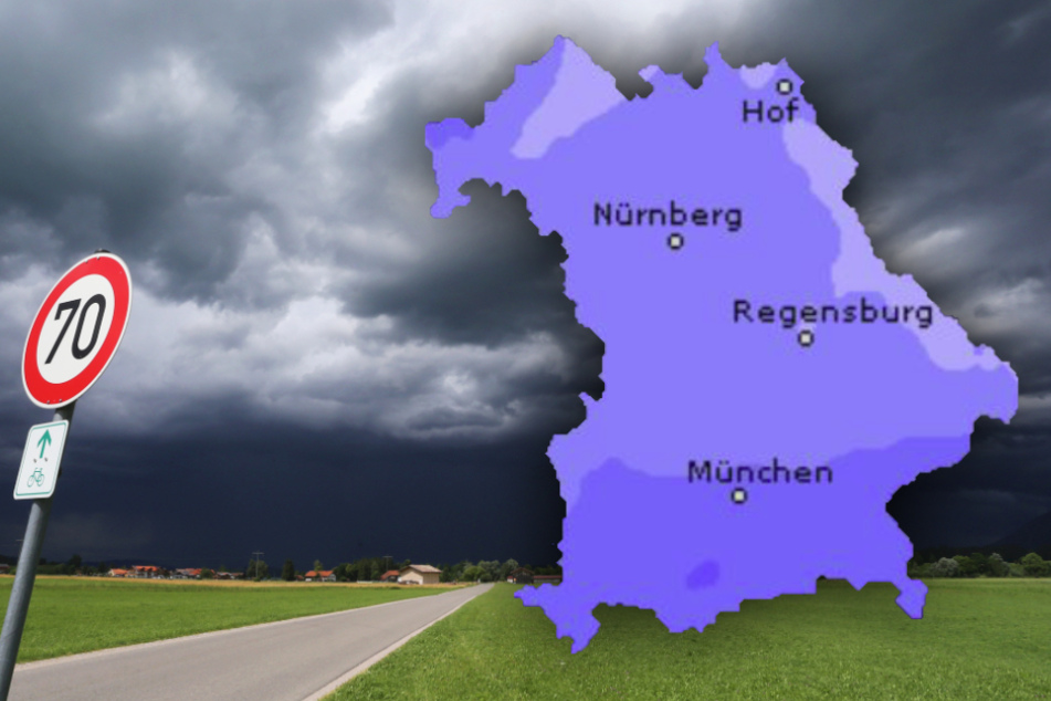 Regen und teils Gewitter! So wird das Wetter im Freistaat Bayern