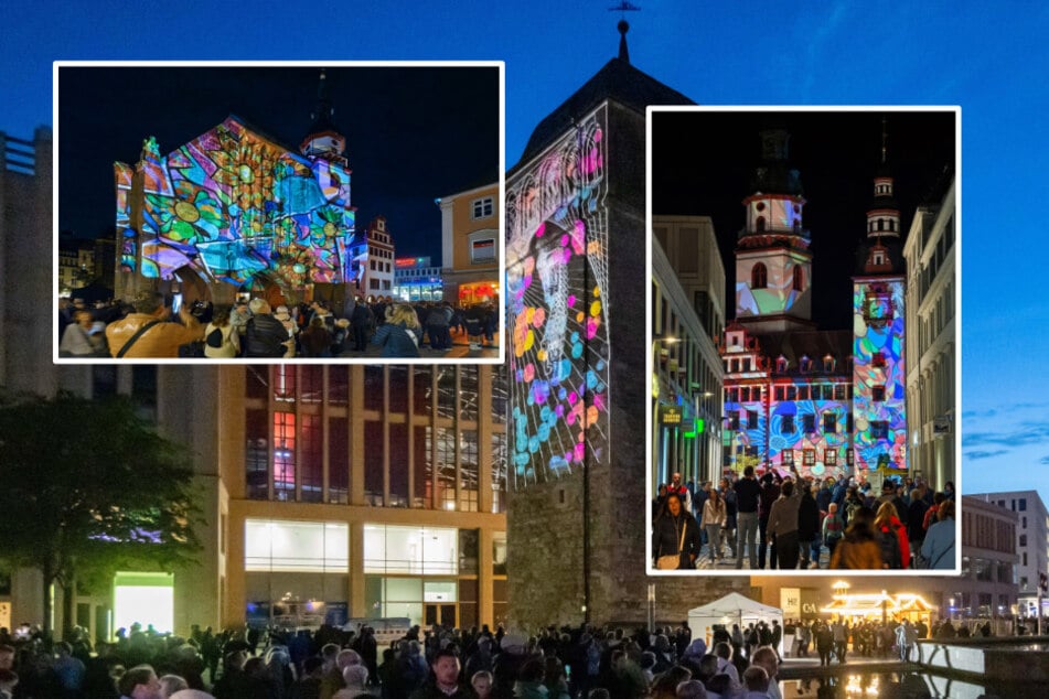 Kritische Stimmen und Halbierung der Gästezahl: Lichtkunst-Festival lockt viel weniger Besucher an