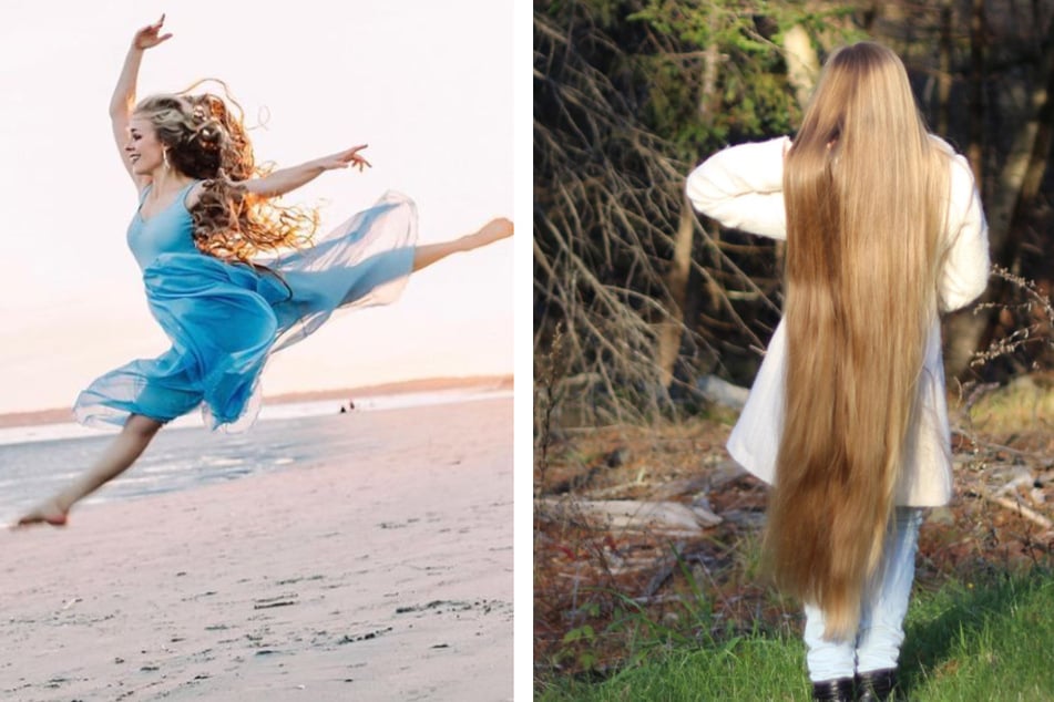 Der Vergleich mit Rapunzel drängt sich bei der ursprünglichen Haarlänge von Vanessa Rasmusson geradezu auf.
