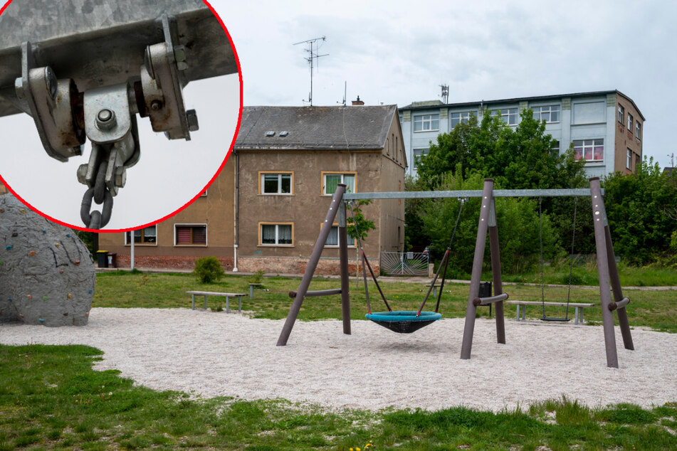 Kinderhasser in Crimmitschau unterwegs? Schrauben aus Spielplatz-Geräten gedreht