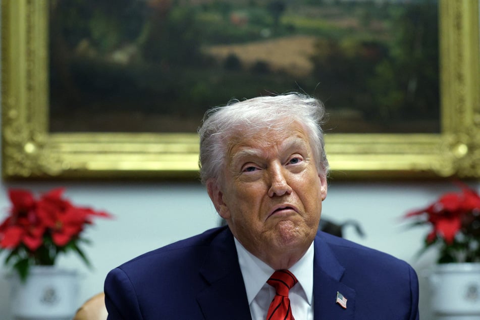 President Donald Trump said Thursday he would "pardon" a Colorado official jailed on charges linked to efforts to overturn the 2020 presidential election.