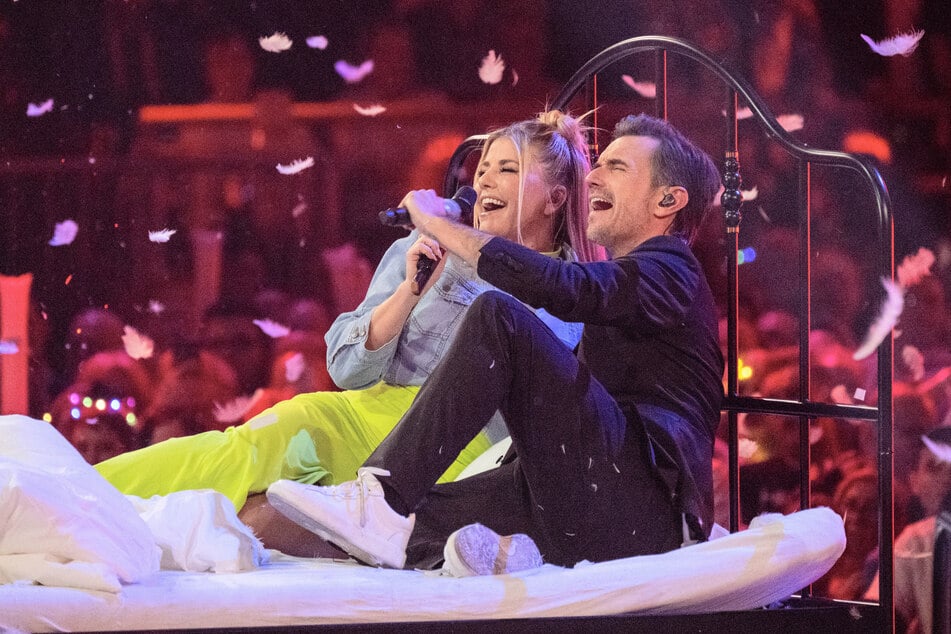 Beatrice im Bett mit Florian Silbereisen (44): Die beiden hatten bereits mehrere gemeinsame Auftritte, was die Spekulationen nur anheizt. (Archivbild)