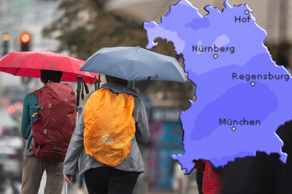 Wetter in Bayern zum Wochenstart: Regen, Gewitter und Sonne