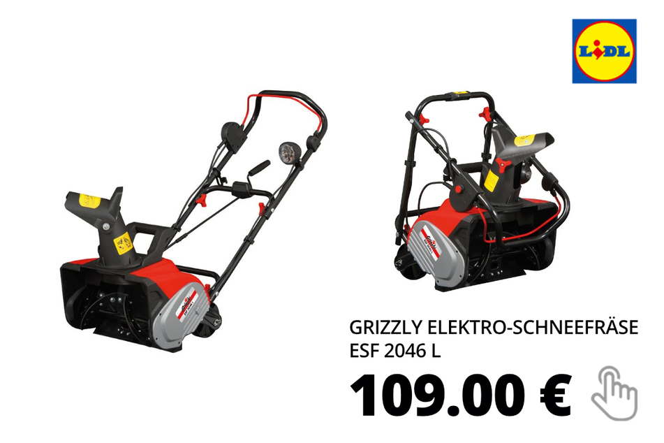 Grizzly Elektro-Schneefräse ESF 2046 L