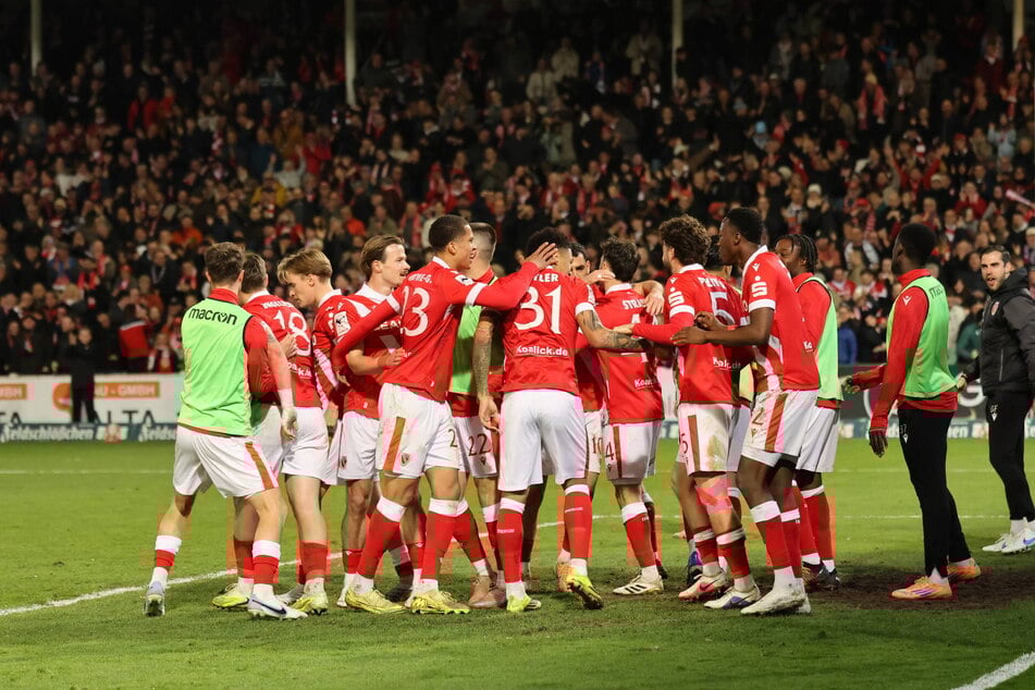 Dieser Jubel zeigte: Das Team ist eine Einheit.