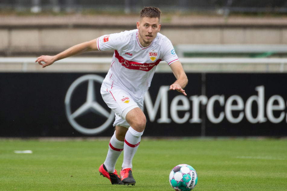 Waldemar Anton (24) vom VfB Stuttgart hatte sich am Sprunggelenk verletzt.