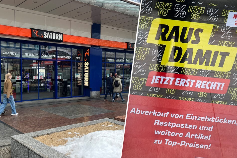 Chemnitz: Filiale im Chemnitz Center schließt: Saturn zieht sich zurück